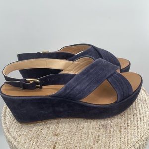 J crew sandals wedge, Mint condition size 10
